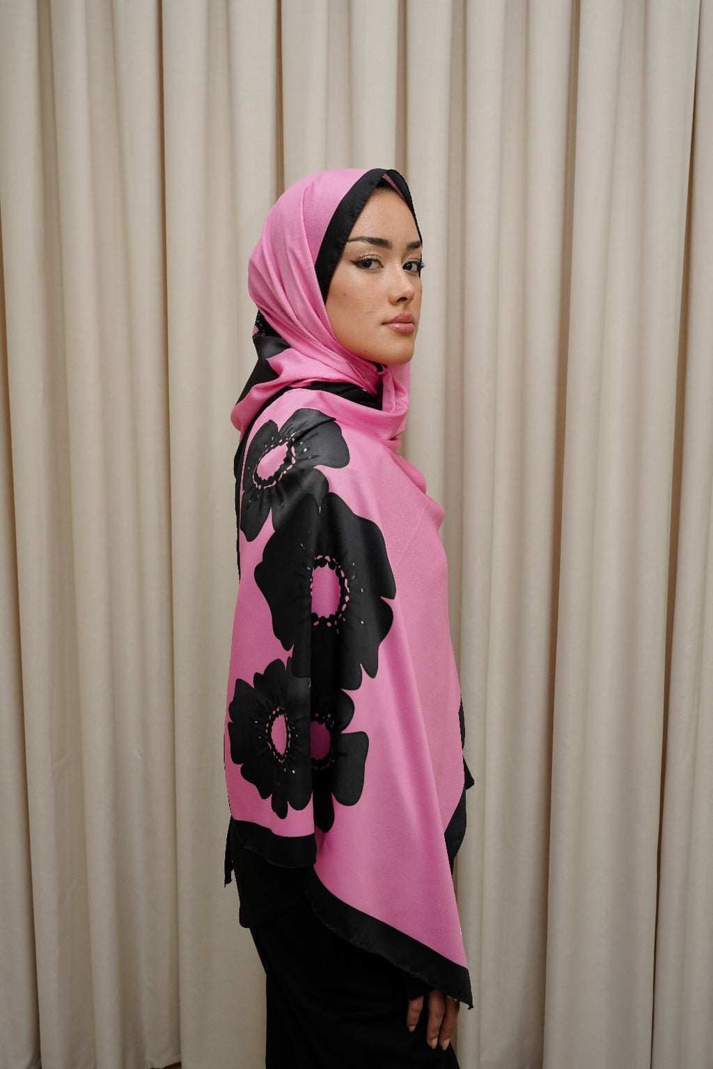 Elanor Twill Şal Marbella Pink