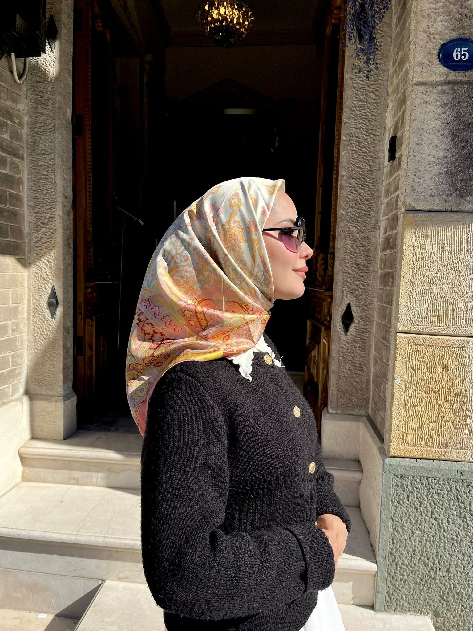 Twill İpek Eşarp Rana