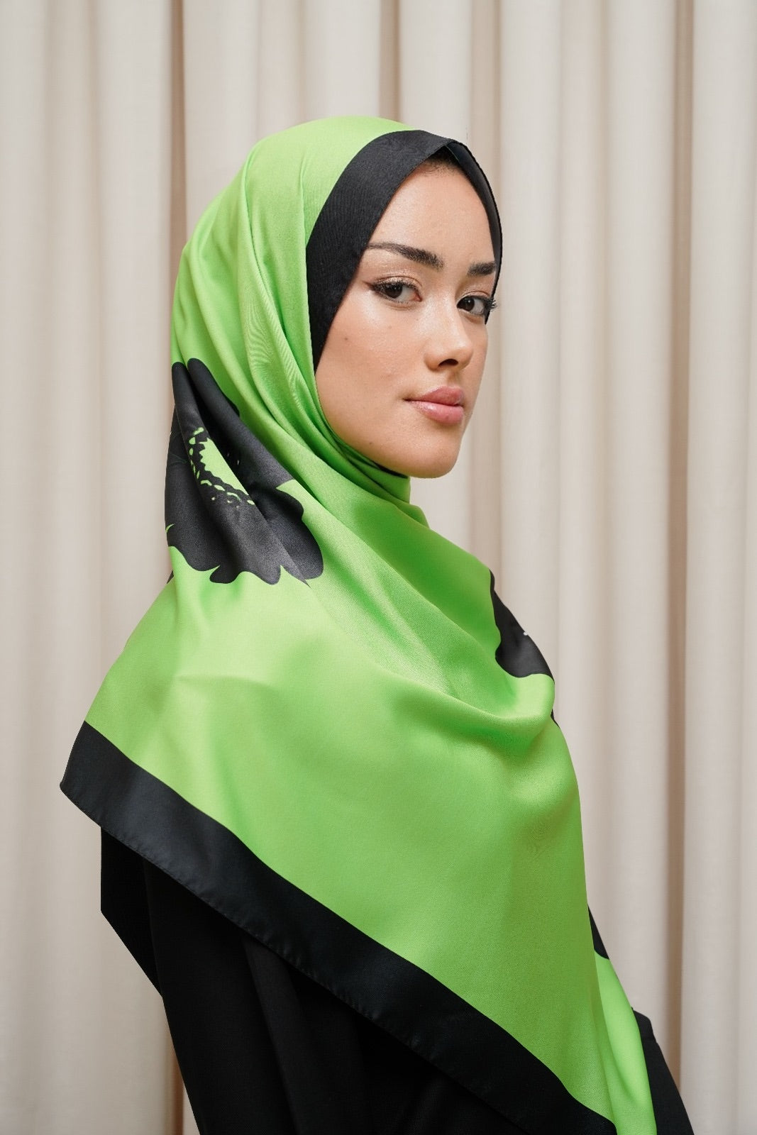 Elanor Twill Şal Marbella Green