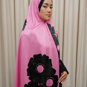 Elanor Twill Şal Marbella Pink - Görsel 5
