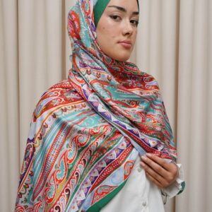 Elanor Twill Şal Safira